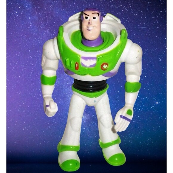 BUZZ LIGHTYEAR Disney’s Toy Story Movie Toy Collectible McDonald’s #7 NEW 2005 - Picture 1 of 3